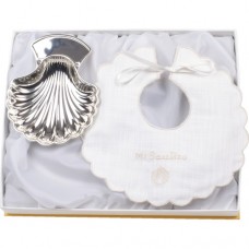 Set Babero y Concha Bautismo